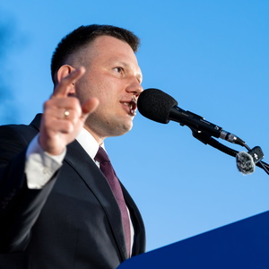 2.04.2025 Sławomir Mentzen w Poznaniu - wiec wyborczy (#2)