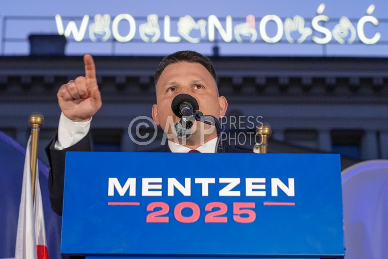 Wiec wyborczy Slawomira Mentzena