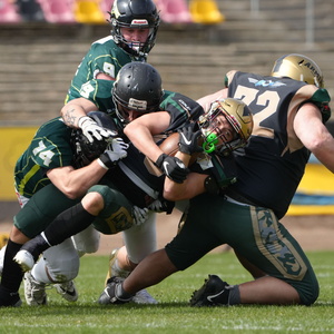 12.04.2025 Mecz futbolu amerykańskiego Armia Poznań- Jaguars Kąty Wrocławskie (#3)