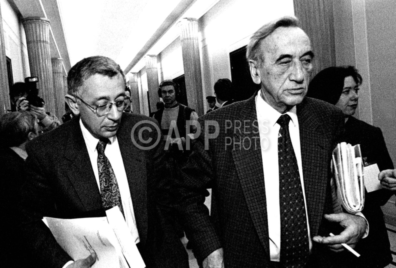 Jan Litynski i Tadeusz Mazowiecki