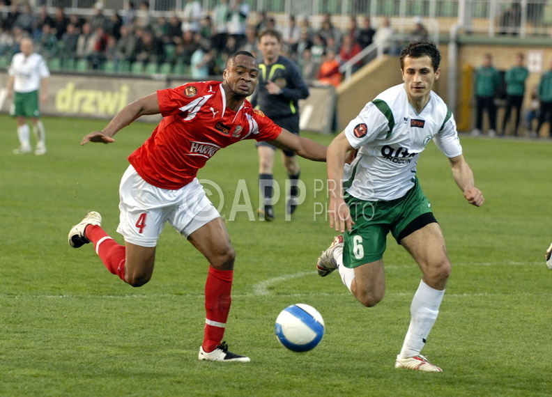 Mecz  Dyskobolia - Widzew