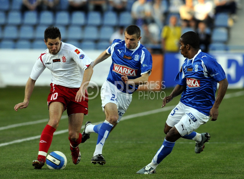 Mecz Lech- LKS Lodz