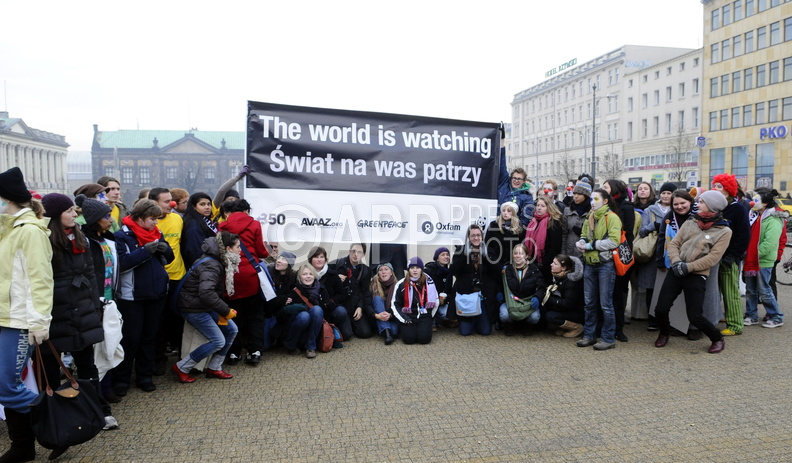 COP 14 protesty alterglobalistow