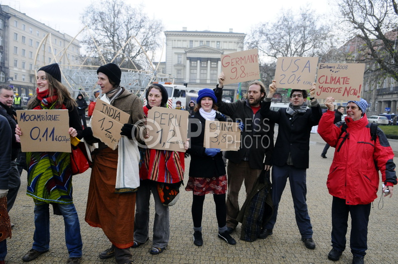COP 14 protesty alterglobalistow