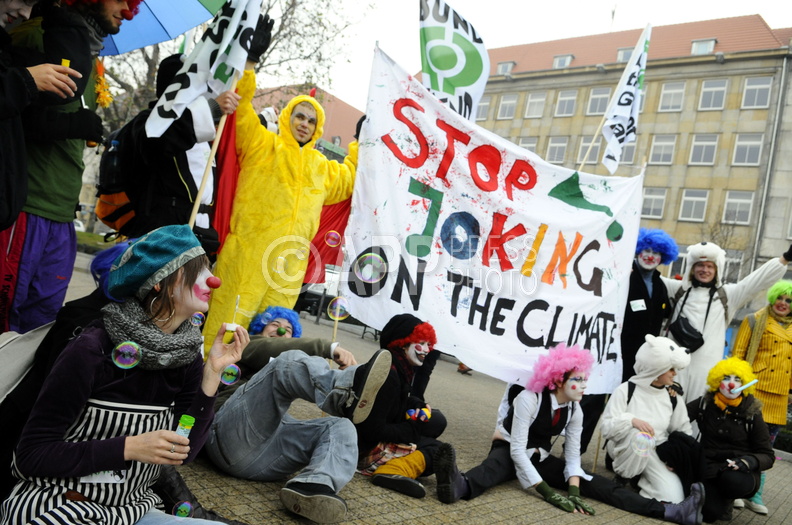 COP 14 protesty alterglobalistow