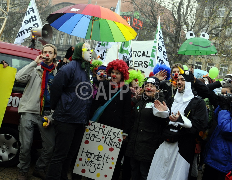 COP 14 protesty alterglobalistow