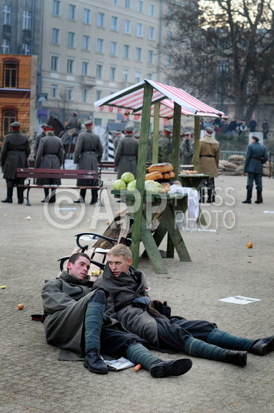 OBCHODY 91 ROCZNICY POWSTANIA WIELKOPOLSKIEGO INZCENIZACJA WALK