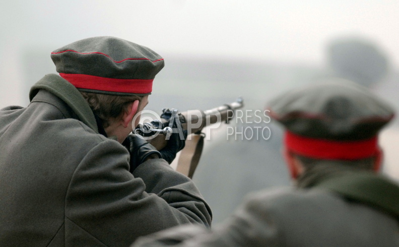 OBCHODY 91 ROCZNICY POWSTANIA WIELKOPOLSKIEGO INZCENIZACJA WALK