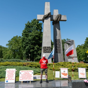 21.06.2025 Milczący protest na tle Marszu Równości w Poznaniu (#17)