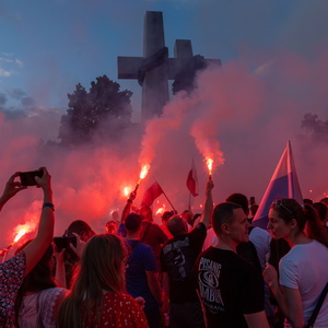 28.06.2025 Racowisko kibiców Lecha Poznań ku czci bohaterów Czerwca '56 (#24)