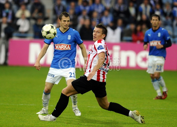 Mecz Lech - MKS Cracovia