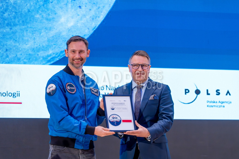 Spotkanie z astronauta dr Slawoszem Uznanskim-Wisniewskim