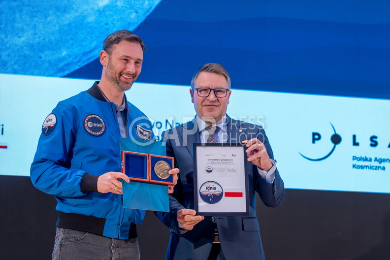 Spotkanie z astronauta dr Slawoszem Uznanskim-Wisniewskim