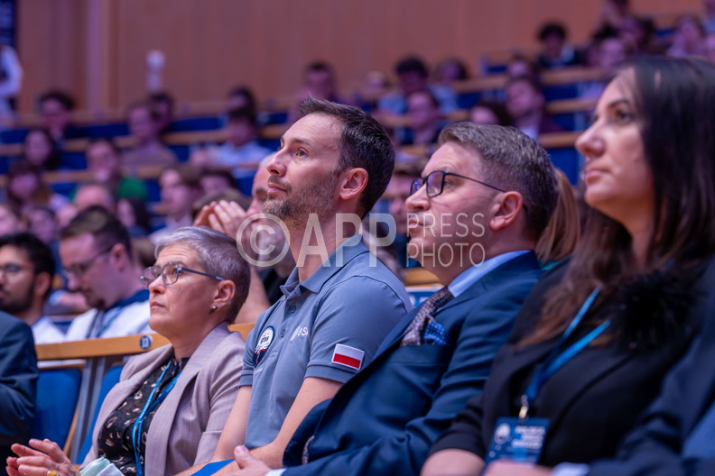 Spotkanie z astronauta dr Slawoszem Uznanskim-Wisniewskim