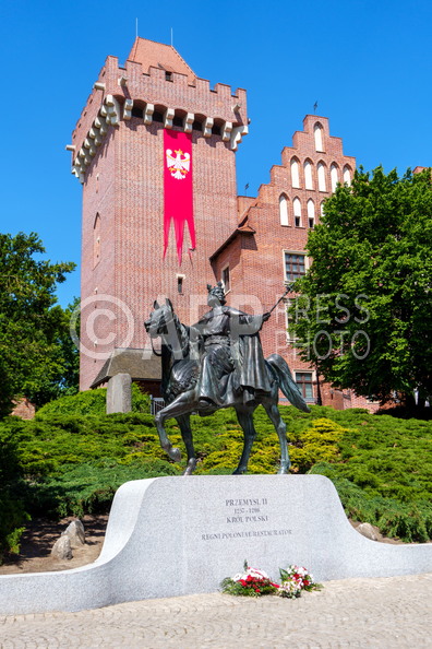 Pomnik krola Przemysla II w Poznaniu