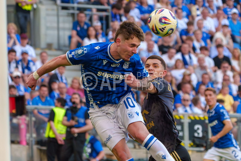 Patrik Walemark podczas meczu z Wisla Plock