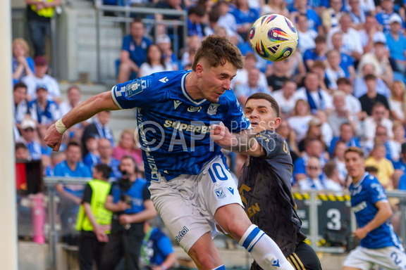 Patrik Walemark podczas meczu z Wisla Plock