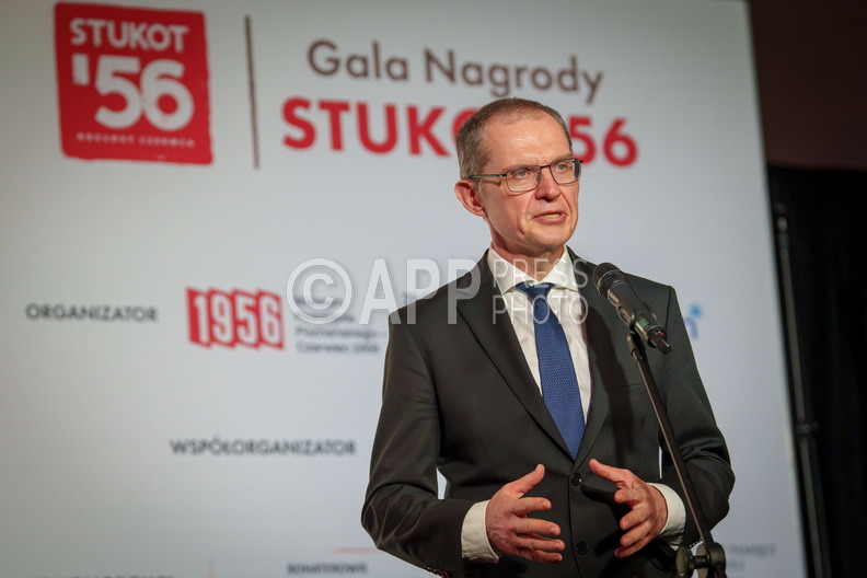 Gala nagrody Stukot 56 Andrzej Poczobut